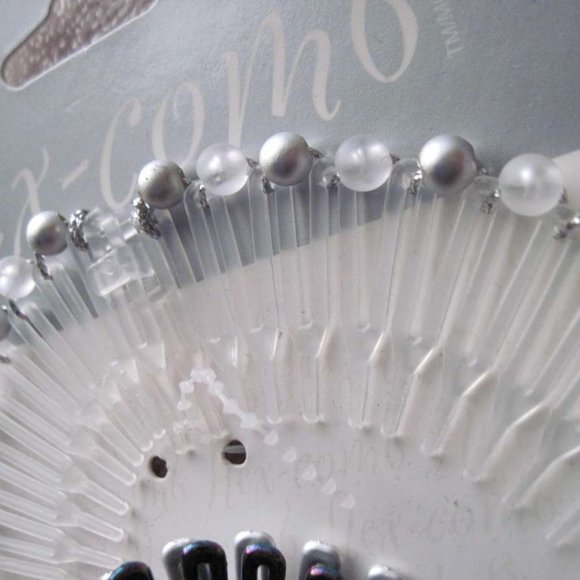 5 Plastic Flexible Flex Comb Mikayla Headbands - Picture 7 of 12